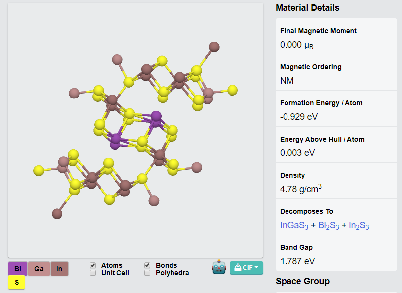 In₂GaBi₂S₆ Crystals - Image 2