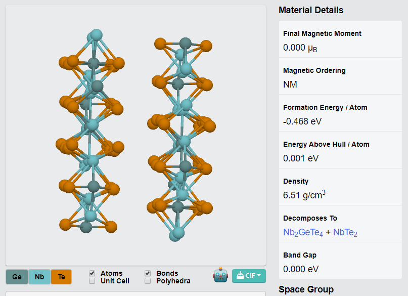 Nb₃GeTe₆ Crystals - Image 2