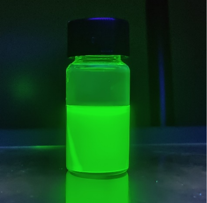 FAPbBr₃ Quantum Dot Solution - Nanostore