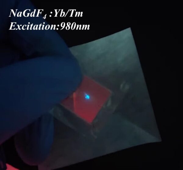 NaGdF₄: Yb/Tm