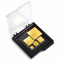 Gold-Coated Silicon Substrates (Au/Ti on Si)