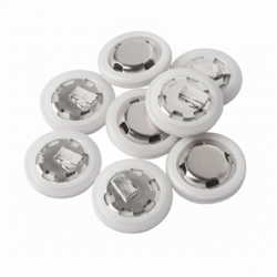 18650 Battery Explosion-Proof Cap with PTC & Aluminum Tab (100 Sets/Pack)