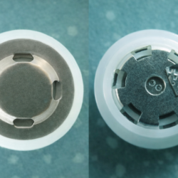 18650 Battery Explosion-Proof Cap with PTC & Aluminum Tab (100 Sets/Pack) – view 2