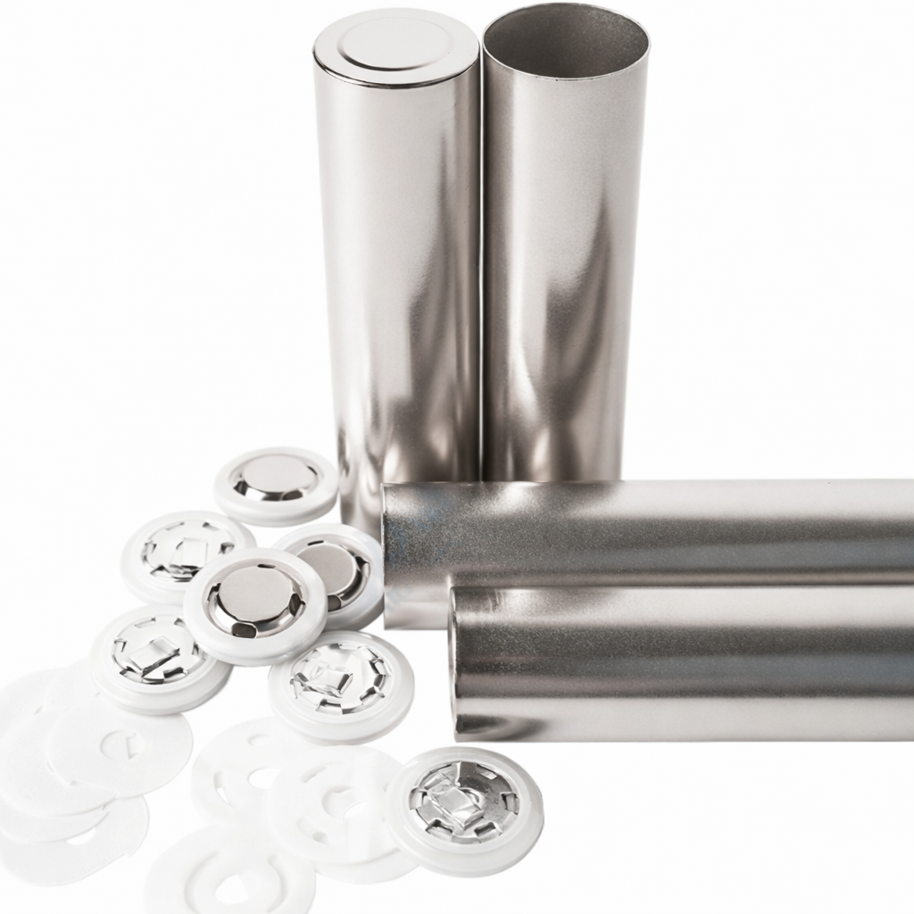 18650 Cylindrical Battery Case Set (100 Sets/Pack)