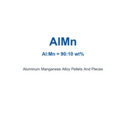 Aluminum Manganese Alloy (AlMn) Pellets And Pieces, 99.9% Purity