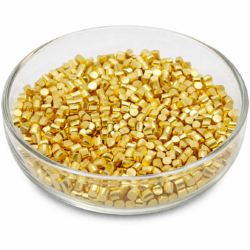Gold (Au) Pellets, 99.999% (5N) Purity, Evaporation Grade