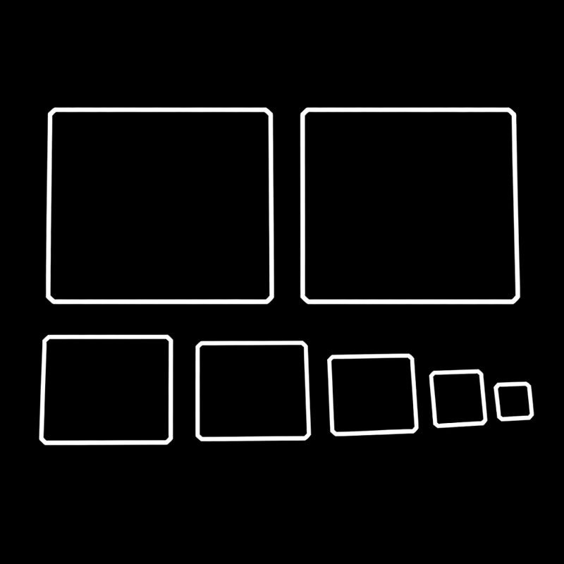 Square Sapphire (Al2O3) Single Crystal Substrates, C-plane (0001)