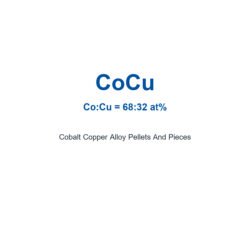 Cobalt Copper Alloy (CoCu) Pellets And Pieces, 99.9% Purity
