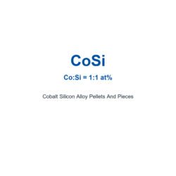 Cobalt Silicon Alloy (CoSi) Pellets And Pieces, 99.9% Purity
