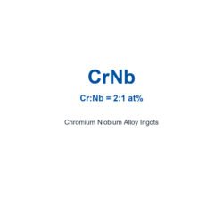 Chromium Niobium Alloy (CrNb) Ingots, 99.9% Purity