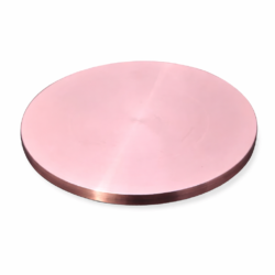 Copper (Cu) Sputtering Target, 99.99% (4N) Purity, Circular – view 2