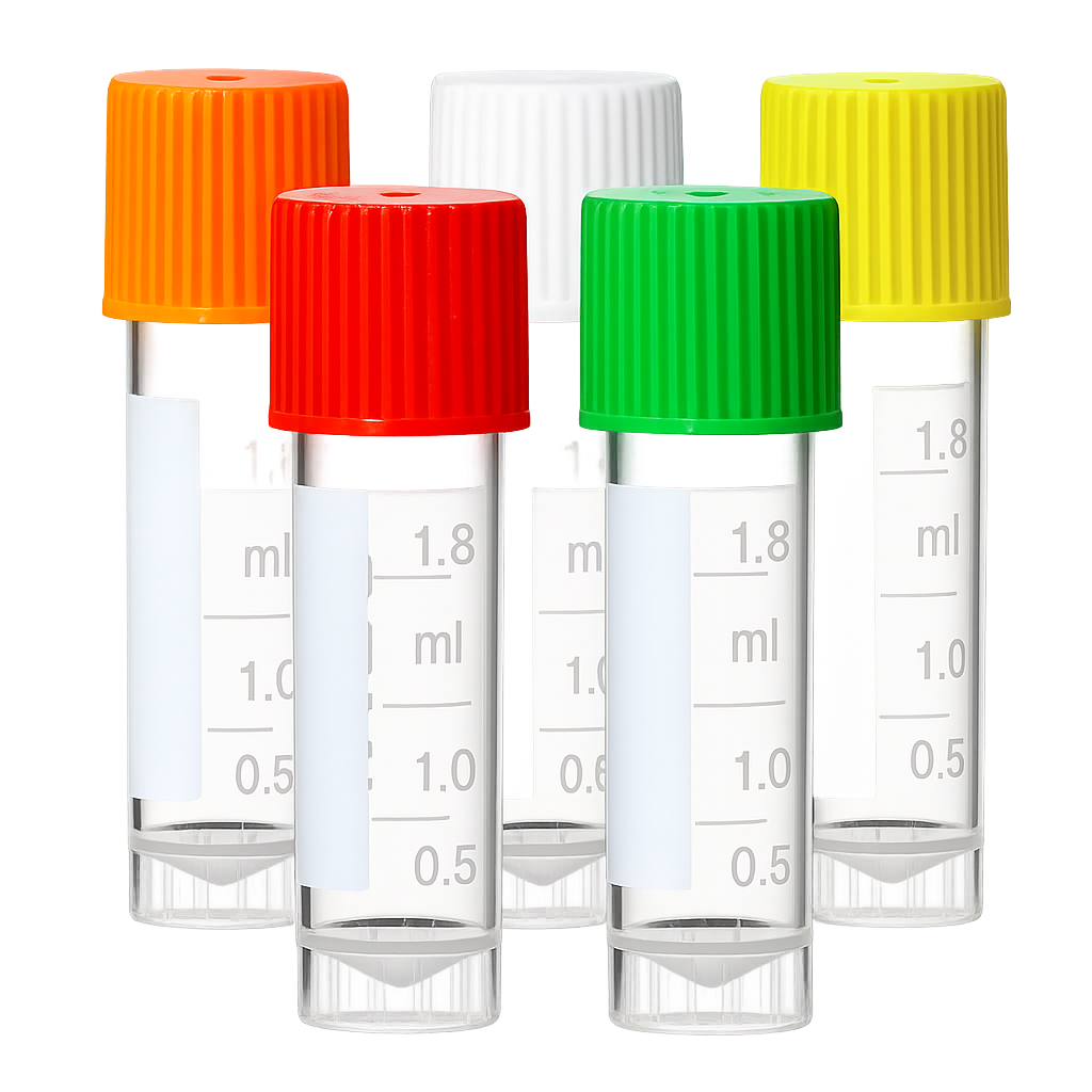 Cryogenic Vials, Self-Standing, with Silicone O-Ring Seal – view 3
