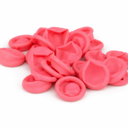 Disposable ESD Anti-Static Latex Finger Cots, Chlorinated, Powder-Free