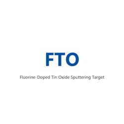 Fluorine-Doped Tin Oxide (FTO) Sputtering Target, 99.99% Purity, SnO2:F = 90:10 wt%, Circular (Price Upon Request)