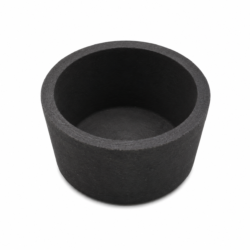 Graphite (C) Chamfered Crucible, 99.99% Purity