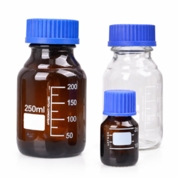 Glass Reagent Bottles with GL45 Screw Cap