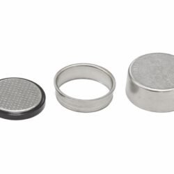 CR/LIR1254 304 Stainless Steel Coin Cell Case (100 Sets/Pack)