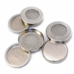 CR/LIR2016 Mesh-Punched Air Coin Cell Case (100 Sets/Pack)