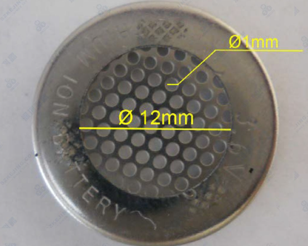 CR/LIR2016 Mesh-Punched Air Coin Cell Case (100 Sets/Pack) – view 2