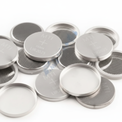 CR/LIR2025 304 Stainless Steel Aluminum-Coated Coin Cell Case (60 Sets/Pack)