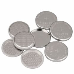 CR/LIR2025 316 Stainless-Steel Coin Cell Case (100 Sets/Pack)