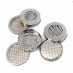 CR/LIR2032 Mesh-Punched Air Coin Cell Case (100 Sets/Pack)