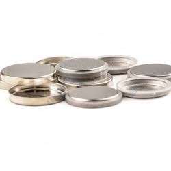 CR/LIR2032 Silver-Coated Coin Cell Case (10 Sets/Pack)