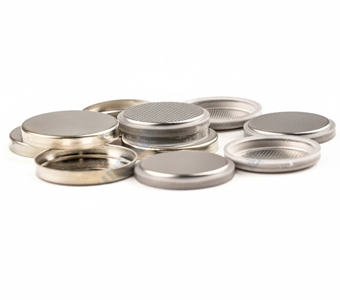CR/LIR2032 Silver-Coated Coin Cell Case (10 Sets/Pack)