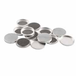 CR/LIR2430 304 Stainless Steel Aluminum-Coated Coin Cell Case (60 Sets/Pack)