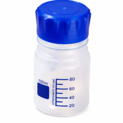 Polypropylene Wide-Mouth Reagent Bottles, GL45 Cap – view 2