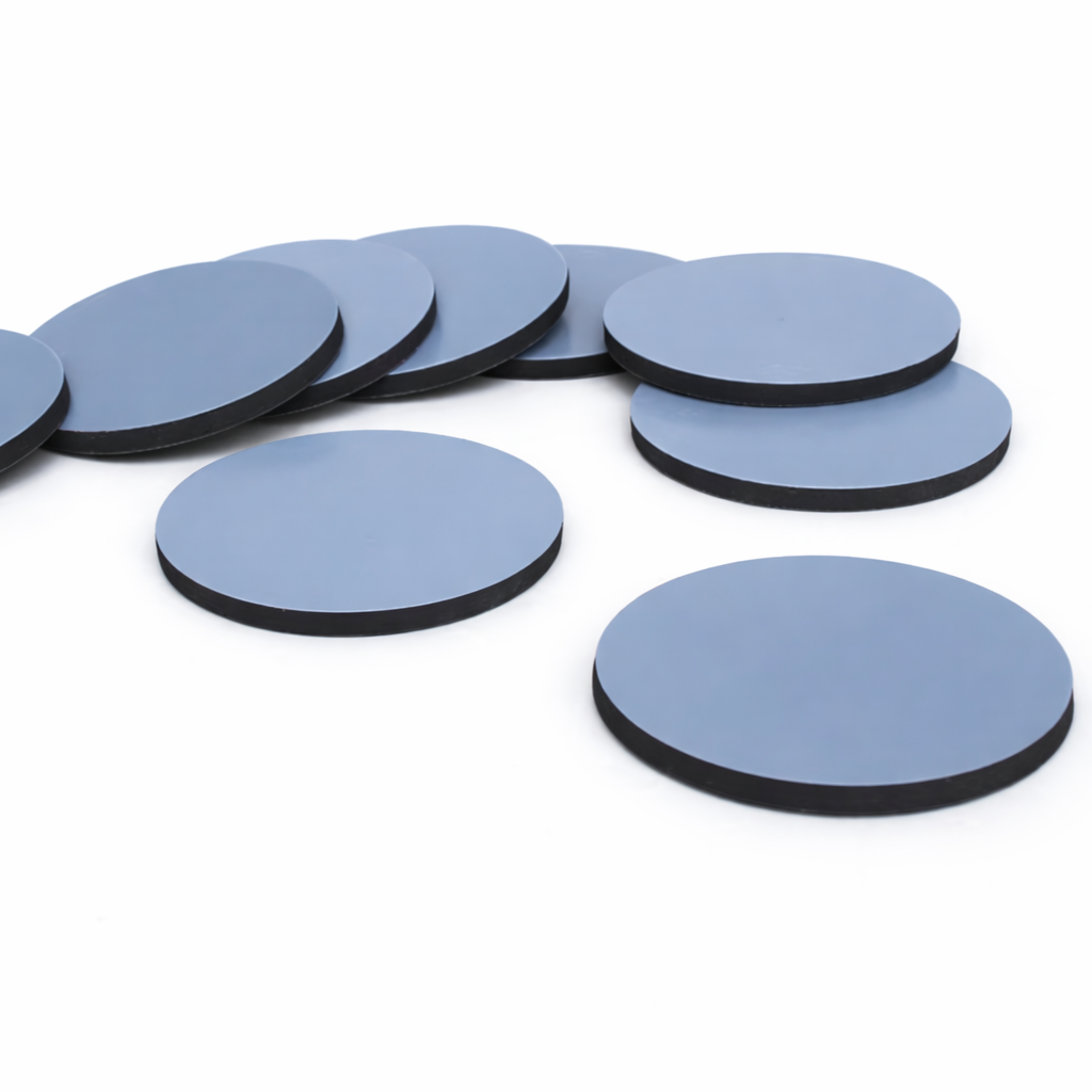 PTFE-Faced Butyl Septa for 40 mL VOA Vials, 41 mm, 100/Pack