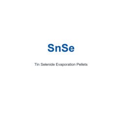 Tin Selenide (SnSe) Evaporation Pellets, 99.99% Purity