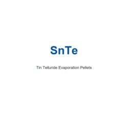 Tin Telluride (SnTe) Evaporation Pellets, 99.99% Purity