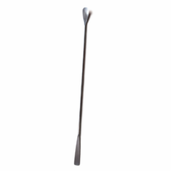 Stainless Steel Double-Ended Lab Spatula Set, Flat & Spoon Ends, SUS 304
