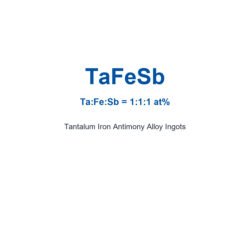 Tantalum Iron Antimony Alloy (TaFeSb) Ingots, 99.9% Purity