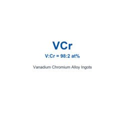 Vanadium Chromium Alloy (VCr) Ingots, 99.9% Purity
