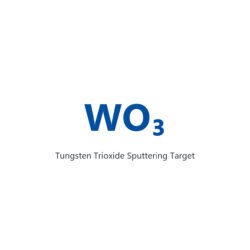 Tungsten Trioxide (WO3) Sputtering Target, 99.99% Purity, Oxygen-Deficient Dark Gray Grade, Circular (Price Upon Request)