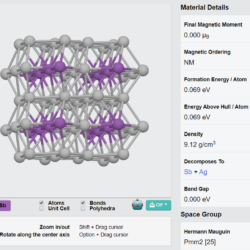 Ag3Sb Crystals – view 2