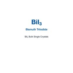 BiI3 Crystals