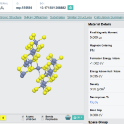 Cr2S3 Crystals – view 2