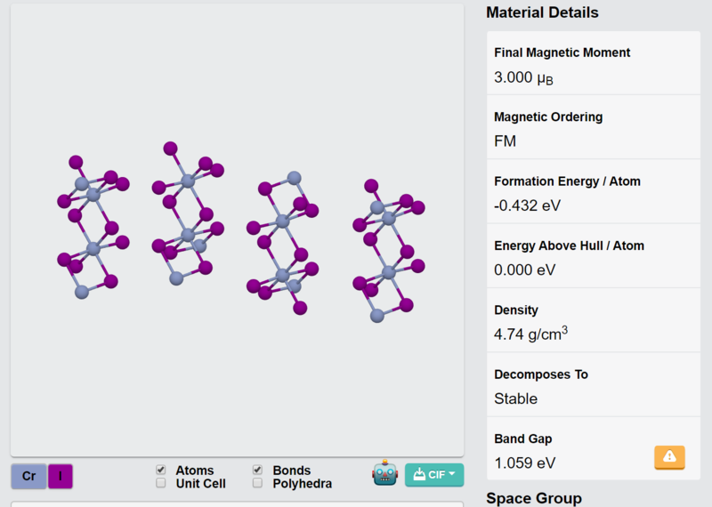 CrI3 Crystals – view 3