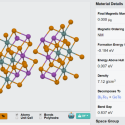 GeBi2Te4 Crystals – view 2