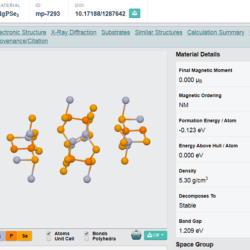 HgPSe3 Crystals – view 2