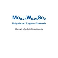 Mo0.75W0.25Se2 Crystals