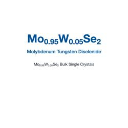 Mo0.95W0.05Se2 Crystals