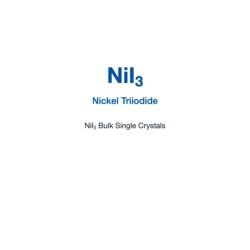 NiI3 Crystals