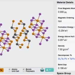 Pb2Bi2Te5 Crystals – view 2