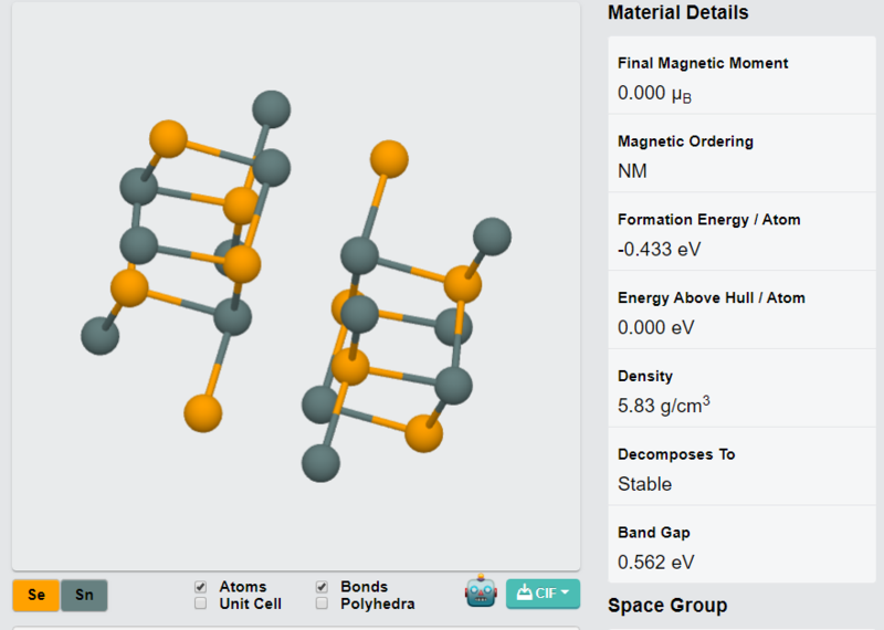 SnSe Crystals – view 4