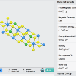 Ta2NiS5 Crystals – view 2