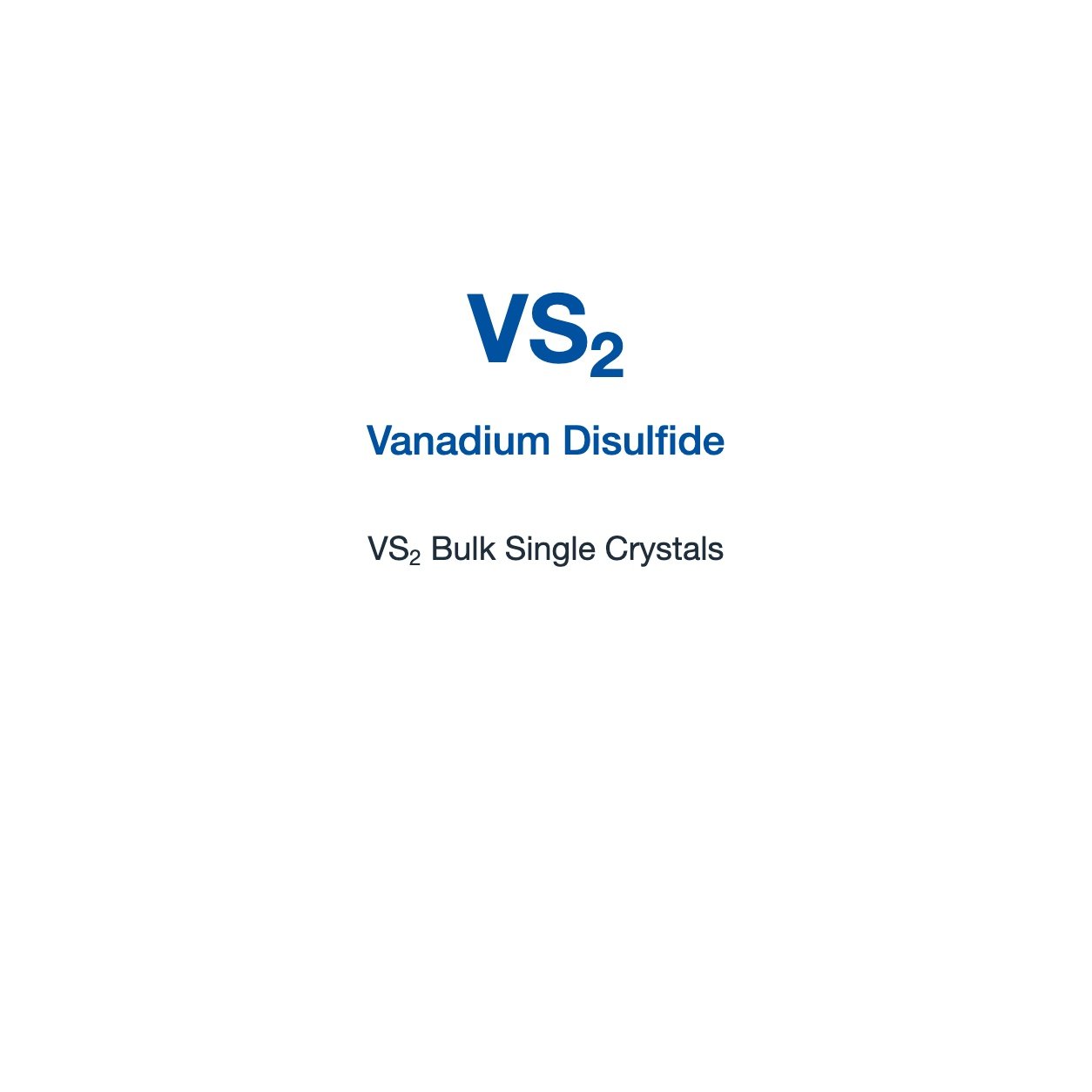 VS2 Crystals